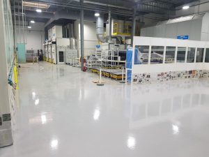 revêtement résine synthétique