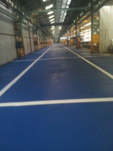 revêtement résine synthétique