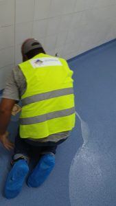 revêtement résine synthétique