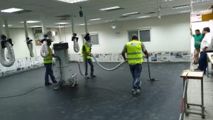 revêtement résine synthétique