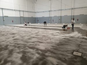 revêtement résine synthétique