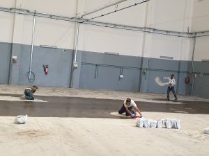 revêtement résine synthétique